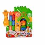 Littlin Colorful Educational Building Blocks Toy for Kids (Pack of 1) (Multicolor) (35 pcs)