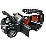 The Land Rover Defender Diecast Toy Car is a detailed miniature replica of the iconic luxury off-road vehicle. Here's what you can expect from this model: Features: Material: Made of high-quality metal with plastic details for a realistic look and durability. Scale and Size: Generally designed in a specific scale like 1:24 or 1:32, providing a compact yet detailed representation. Pull-Back Mechanism: Pull back the car and release it to watch it zoom forward. Lights and Sound: Front and back lights illuminate when activated. Produces realistic engine or horn sounds for added play value. Doors Openable: The car's doors can be opened to reveal a detailed interior, showcasing the luxury and ruggedness of the Defender. Color: Sleek black finish for an elegant appearance. Collector's Item and Plaything: Suitable for both collectors and children who enjoy playing with realistic car models. Uses: Gift Option: Perfect for children, car enthusiasts, or Land Rover fans. Home or Office Décor: A stylish piece for display on shelves or desks. Educational Purpose: Great for teaching kids about car mechanics and design. Would you like information about where to buy it or additional product recommendations?