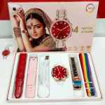 Gen Combo round dial with 4 straps Smartwatch Smartwatch