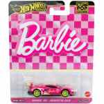 Hot Wheels Mattel Metal Premium Toy Car Barbie 65Th Anniversary Corvette C8.R, 1:64 Scale Die-Cast Replica from Popular Movie (Styles May Vary) Pink