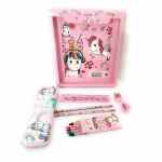 Rockjon-Unicorn Crayons Unicorn Pencil Unicorn Eraser Unicorn Sharpener Unicorn Stationary(Pack of 6 Items)