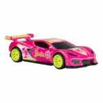 Hot Wheels Mattel Metal Premium Toy Car Barbie 65Th Anniversary Corvette C8.R, 1:64 Scale Die-Cast Replica from Popular Movie (Styles May Vary) Pink