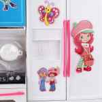 ToyMart Modern Kitchen Play Set with Light and Sound opneable Door Cooking Toy Refrigerator & Kitchen Accessories for Kids