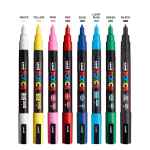 Uni-Ball Posca 3M Markers – Multicolour Pack of 8 - Image 6