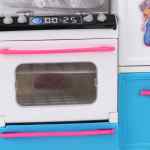 ToyMart Modern Kitchen Play Set with Light and Sound opneable Door Cooking Toy Refrigerator & Kitchen Accessories for Kids