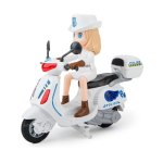 Police Motorcycle with Light and Sound