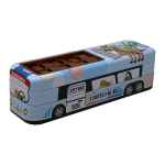 open bus pencil box|metal pencil box with dual compartment with foldable chairs on top|best birthday party return gifts for kids