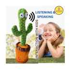 Dancing Cactus Dance Toy 120 Songs Swing Twisted Electric Plush Musical Toys Singing and Dancing