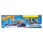Hot Wheels Daredevil Crash Trackset, Multicolor (M2058)