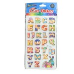Pack of 2 EVA Letter Sticker Sheets – Fun Foam ABC DIY Alphabet for Kids (Design A + Design B)