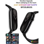 HK10 Pro MAX, CHAT GPT AI, Series 10, Super Amoled Display, BT Calling Smartwatch (silicone Strap, 46)