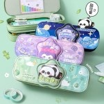 "3D Cartoon Pencil Box for Kids – Multiple Designs (Astronaut / Panda / Cute Girl) – 1 Pc Random or Selected Design