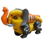 Mazhai Vaanam Toys|Mecha Elephant Electric Powered Toy|360 Rotating Sound Lights Car for Kids,Child,Babies|Battery Operated|Available Colour Dispatch|