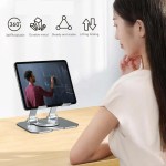 Foldable Desktop 360 Rotating Base Fit For iPad, Tablet, Mobile 4-13 Inch, D3 Mobile Holder