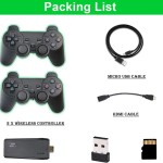 Game Stick Lite 64GB – Retro Console with 20,000+ Games & Dual Wireless Controllers