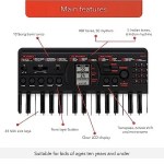 Casio SA-80/SA-81 – 44 Mini-Size Keys Keyboard with 100 Tones & LCD Display