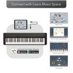 Casio CT-S1 – Compact 61 Piano-Style Keys Casiotone Keyboard with AiX Sound