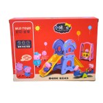 Peppa Pig Style Playground Set – Slide, Swing & 4 Figures (3+ Years)