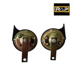 Roots Windtone Classic Horn Pair for Cars | 12V Dual-Tone | 120dB | Gold & Black - Image 3