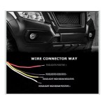 3-Inch IPHPro 3-Color Bi-LED Projector | White / Yellow / Dual | 3000K–6000K Super Bright | Car Bumper Headlight