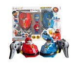 RC Battle Bumper Cars with LED & Multiplayer Fun