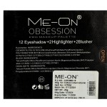 ME ON Pro Makeup Palette Multicolor, 16 Shades