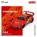 Cool Car Porsche 911 RWB Lightning McQueen 1:64 Diecast Model
