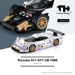 Trends Hobby 1:64 Diecast Model Car - Porsche 911 GT1 LM 1998