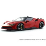Bburago Signature Ferrari SF90 Stradale Assetto Fiorano 2019 1:18 Diecast Model Car