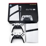 2025 GS5 PRO 4K Wireless TV Gaming Console | 30,000+ Games | 64GB | 2 Wireless Controllers | Plug & Play | 53 Emulators